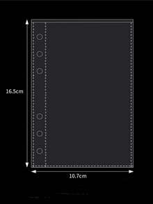 Bìa đựng tài liệu trong suốt hình ngôi sao lấp lánh cỡ A6, bìa trong suốt dùng cho sách dán sticker, sách dán sticker, giấy chèn trong suốt, mực đóng dấu, thẻ dán hình kẹo nhỏ giọt, con dấu, túi đựng ảnh, album ảnh, sổ kế hoạch, nhật ký, sổ tay, văn phòng phẩm, album sưu tập sticker dập nổi 3D, album sticker, album sưu tập vật liệu lập kế hoạch. - Nhiều màu - Xem 6