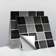 1/100 miếng dán gạch mosaic 3D PVC, giấy dán tường mosaic tự dính, chống ẩm, chống dầu, dễ lau chùi, thích hợp trang trí phòng khách, phòng ngủ, nhà bếp, phòng tắm, văn phòng, dùng để trang trí nhà cửa, làm mới không gian sống, làm quà tặng trang trí nhà cửa, quà sinh nhật, quà tốt nghiệp. - Nhiều màu - Xem 10