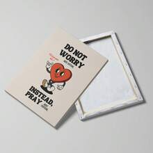 1幅复古基督教帆布海报（带框/不带框），腓立比书经文，简约励志墙饰，适用于公寓、客厅、卧室、现代家居装饰 - 彩色 - 查看 5