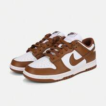 耐克女士 W NIKE DUNK LOW 休闲运动鞋，低帮 IM6572-101 - 棕色 - 查看 5