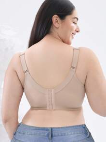 2 Pieces Lace Splicing Bra For Women Plus Size - Sexy Push-Up, Seamless Simple, Cozy Autumn Halloween Costume Lingerie - Multicolor - View 4