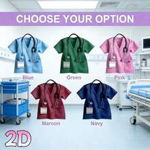 1pc Nurse Name Keychain, Customized Nurse Keychain, Medical Staff Keychain, Nurse Keychain, Nurse Gift, Nursing Student Gift, Nursing School Gift, Durable & Cute Y2K Style Casual Personalized Keychain, Ideal Gift For Him/Her, Lover, Family, Friends, Anniversary - Multicolor - View 13