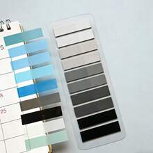 1pc/7pcs/20pcs Gradient Multi-Color Mixed Index Sticky Notes, 200 Sheets Per Card, Self-Adhesive Page Markers, Office & School Supplies For File Organization And Note Taking - Multicolor - View 32