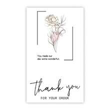 50pcs Thank You Stickers, Wedding Favor, Product Packaging Decoration, Sealing Stickers, Customized Packaging Labels - Multicolor - View 5