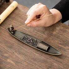 Creative Fisherman Incense Plug Multi-Fish Boat Incense Home Indoor Incense Burner Old Sandalwood Agarwood Incense Plug - Fisherman Fishing [with Many Fish] - View 1