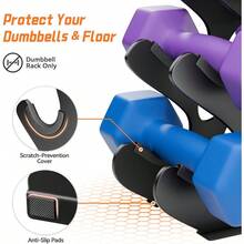 Other Weight Storage Rack - 4tierDumbbellsnotincluded - View 2