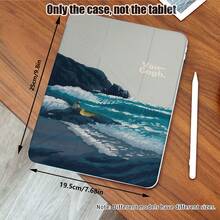 Y型折叠支架，高清UV印刷，360°旋转iPad保护壳，适用于iPad 11（2025款）、iPad Air 11/13（2025款M3）、iPad Air（M2）（11/13英寸）、iPad Air 4/5/6（10.9英寸）、iPad Pro（11英寸）、iPad Pro（12.9英寸）、iPad（10.2英寸）、iPad（第九代/第十代）、iPad 10.9/Air 5/Air 4（10.9英寸）、iPad Pro（2018款11英寸）、iPad Pro（20/21/22款11英寸）等。 - 彩色 - 查看 2