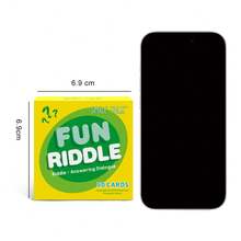 SMILE TALK 1PC Fun Interactive Guessing Card Game – Must-Have Tabletop Party Game With 50 Premium Q&A Cards, Perfect Holiday Gift For Valentine's/Halloween/Christmas, Ideal For Family/Friend Gatherings & Team Building Events - Yellow - View 4