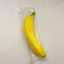 Soft Squishy Banana Shaped Stress Relief Toy, Slowly Fermenting Fruit Squeeze Toy, Fun And Stress-Relieving, Soft Banana - Multicolor - View 11