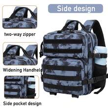 Mini Women's Fashion Sports Backpack, Hiking Backpack, Durable, Adjustable Shoulder Straps, Gym Backpack - Grey - View 3