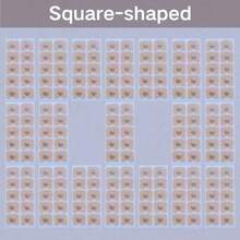 360/240/120/80pcs Refill Round Nose Strips, Suitable For Sports And Daily Use, Designed To Increase Oxygen, Reduce Snoring, And Improve Sleep Quality. Nose Dilators/Magnetic Nose Strips Are Sweat-Proof And Battery-Free - 彩色 - 查看 1