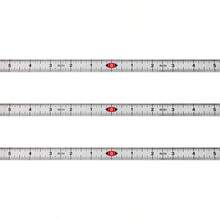 Start from Middle - Inches - WIN TAPE Pack of 1pc 30cm Short Adhesive Table Sticky Measuring Tape Ruler Self-Adhesive Tape Measure (Start from Middle - Inches) - Plateado - Ver 5