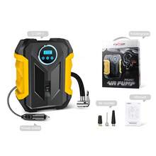 Carsun Portable Car Tire Inflator Pump, 150 PSI Corded Air Compressor With LED Light, Auto Shut Off, Fast Inflation For Car, Bicycle, Motorcycle, Balls And More - Wired - View 10
