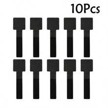 Reusable Cable Organizer Straps, Household Wire Management Hook And Loop Ties - Black - View 14