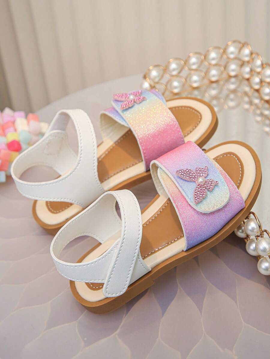 Esencial para todas las estaciones | Sandalias imprescindibles para niños y niñas | Diseño de para un fácil uso, comodidad como una nube | El mejor compañero para la escuela, la playa, eventos, alfombra roja, salidas diarias! - Multicolor - Ver 1