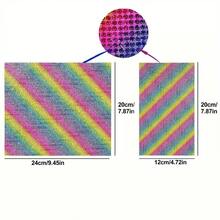 1 Piece Shiny Crystal Gemstone Rhinestone Sticker DIY Self-Adhesive Flashy Car Phone Craft Decoration Sticker 7.8 X 9.4 Inches - M-20*24cm - View 10