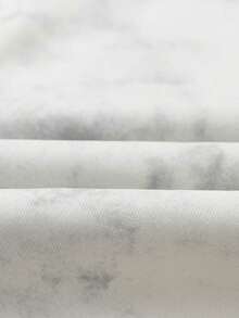 男士休闲时尚街头扎染印花抽绳腰带翻盖口袋工装裤，适合日常通勤 - 白色 - 查看 7