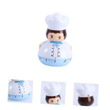 Amosfun 3 Piezas Temporizador mecanico recordatorio del Temporizador de Cocina de Regresiva de 60 Minutos Egg Timer mecánico Relojes cronómetro de Huevo - azulcielox3uds - Ver 5