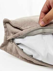 1pc Rectangular Waterproof Dog Crate Mat Bed, Reversible, With Removable Washable Cover And Waterproof Lining, Suitable For Cat And Dog Crate Beds, Joint Relief Dog Bed - Multicolor - View 8