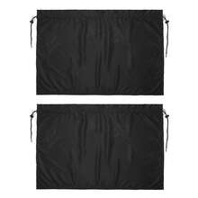 Bộ 3/2/1 rèm ngăn khoang xe hơi tối giản, kiểu trượt, rèm cửa sổ xe hơi chống nắng và cách nhiệt, rèm che nắng bằng giác hút, rèm che riêng tư nội thất màu đen đơn giản, rèm che nắng cửa sổ bên hông xe hơi. - đen - Xem 14