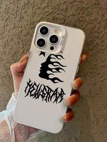 HellstarS Fashion Logo Case For IPhone 16, 15, 14, 13, 12, 11 Pro Max, X, XR, XS Max, 8, 7 Plus Drop Resistant Scrub Back CoverFOR-YOUR-BELOVED-PHONE Christmas Gifts Christmas Gifts - 款式2(1pc) - 查看 3