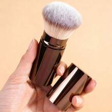 1pc/3pcs Premium Retractable Round Brush, Angled Brush, Flat Brush, Blush Brush, Powder Brush, Loose Powder Brush, Contour Brush, Face Sculpting Brush, Makeup Tools, Professional Makeup Brushes,Giveaways - Multicolor - View 8