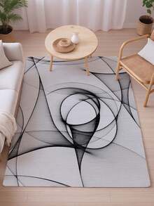 Alfombra decorativa de interior con estampado geométrico minimalista, alfombra para sala de estar y sofá, alfombra para dormitorio, alfombra antideslizante para mesita de noche, alfombra para comedor y cocina, almohadilla para silla de oficina, felpudo de entrada, manta de picnic, esterilla para acampada al aire libre - Multicolor-11 - Ver 21