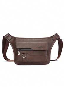 新款男士休闲大容量胸包，高端质感大容量男士斜挎包/单肩包 - 多色 - 查看 15