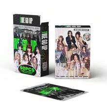 每盒92件（60张LOMO卡+32张贴纸），K-POP粉丝周边，SKZ限量版粉丝商品，照片卡，贴纸，节日礼物 - 彩色 - 查看 5