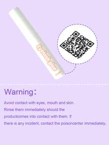 白色透明持久睫毛胶，适合个人DIY睫毛嫁接，防水条状及簇状睫毛胶水，温和高粘度睫毛胶，适合初学者（白色，5毫升）睫毛胶 - 彩色 - 查看 3