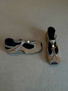 Women Canvas Shoes - Khaki - View 8