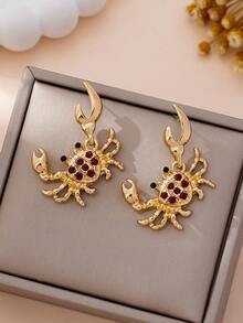 1 Pair Fashionable Boho Style Dangle Flower Earrings - Multicolor - View 5