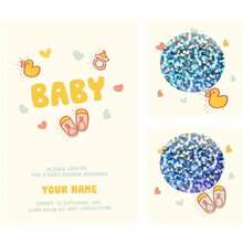 1000 Pieces Scratch Off Sticker Round Labels Glitter Colorful 1 x 1 Inch Circle - Brillantina colorida - Ver 3