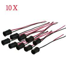 10pcs T10 Wedge Base Automotive Light Bulb Sockets - Rubber Connectors, Suitable For Cars, Trucks, Boats Dashboards - Easy Installation, Waterproof, Long-Lasting Automotive Accessories - Lamp Holder - View 13