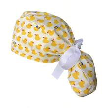 Gorra de trabajo ajustable con cordón, estampado de dibujos animados - Sombrero con lazo - Ver 6