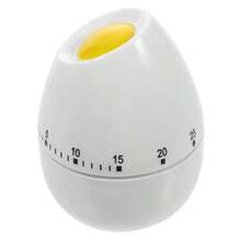 ABOOFAN 2 Piezas Temporizador Egg Timer Administrador de de Cocina Contador regresivo cronómetro de Huevo cronómetro de Estudio mecánico niño el plastico - comosemuestra - Ver 5