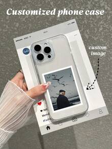 1 ốp lưng điện thoại in ảnh và tên cá nhân, trong suốt, chống rơi vỡ, bảo vệ toàn diện, tương thích với Apple 17/16 Pro Max/16 Pro/14/11/XR, A13/A21s, thiết kế dễ thương, nhiều màu sắc, độc đáo, quà Giáng sinh lý tưởng cho bạn trai/bạn gái/gia đình, vật dụng bảo vệ thiết yếu hàng ngày, phụ kiện điện thoại thời trang, túi đựng đồ du lịch, phiên bản quốc tế, không phải phiên bản nội địa. - Trong sáng - Xem 4