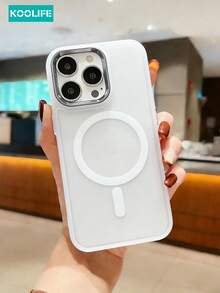 1 件 Koolife 亲肤电镀磨砂磁性保护壳，防滑防摔，亲肤磨砂，超薄硬壳，PC+TPU，适用于 17 ProMax/17/17 Pro/17 Air/16/16 Pro/16 Plus/16 ProMax/11/11 Pro/11 ProMax/12/12 Pro/12 ProMax/13/13 Pro/13 ProMax/14/14 Plus/14 Pro/14 ProMax/15/15 Pro/15 Plus/15 ProMax、S25 Ultra/24 Plus/23/22