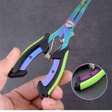 Premium Fishing Pliers & Clamp Set - Stainless Steel Hook Remover & Line Cutter, Extremely Sharp - Men's Ultimate Multifunctional Fishing Tool Kit, Best Gift - Multicolor - View 6