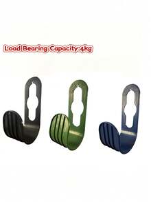 1个/2个装花园软管支架，壁挂式软管架，可伸缩软管卷盘整理器，软管挂钩，适用于园艺工具和水龙头，安装简便，节省空间的壁挂式设计，户外收纳方案，完美的浇水配件收纳架，通用型软管和水龙头收纳架，多功能工具收纳，适用于花园和庭院 - 彩色 - 查看 3