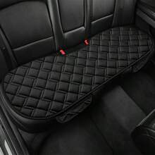 1pc/3pcs New Plush Car Seat Cushion, Suitable For Autumn/Winter, Comfortable And Soft Car Seat Cover, Fits All Vehicle Models, Car Seat Protector, Car Interior Accessories - Black - View 11