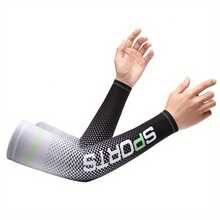 1 Pair Unisex Outdoor Sports UV Protection Arm Sleeves, Cooling Arm Covers Suitable For Golf, Cycling, Running And Driving, Blocking Ultraviolet Rays, Also Suitable For Bicycling And Motorcycling - Multicolor - View 10