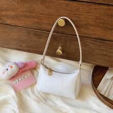 1pc Zipper Closure Fashion Kids Solid Color Handheld Mini Coin Purse - A - View 14