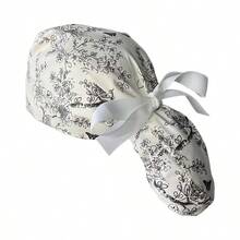 Gorra de trabajo ajustable con cordón, estampado de dibujos animados - Sombrero con lazo - Ver 7