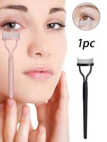2pcs Carbon Steel Straight Handle Eyelash Separator, Eyebrow Brush, Eyeshadow Brush, Spoon, Spoon Brush - Multicolor - View 15