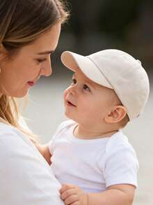 1pc/2pcs/3pcs Baby Boy Baseball Cap, Suitable For 6-24 Months Infants - Solid Color Toddler Sun Hat, Lightweight & Comfortable, Suitable For Baby Boys Playing, Available In Multiple Neutral Colors - Baseball Cap - View 5