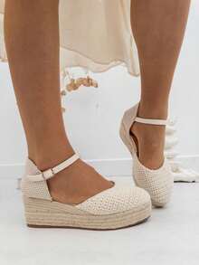 Women Platforms & Wedge Sandals - Beige - View 1