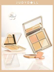JUDYDOLL CLOUD-TOUCH CONCEALER PALETTE, 5-Color Concealer Palette, Natural Skin Tone, Covers Blemishes - #1.5 NUTRAL SKIN TONE PALETTE - 查看 4