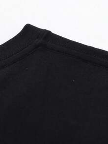 Tejido de ganchillo divertido|   Camiseta de Crochet Divertida - Negro - Ver 5