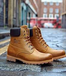 BOTA DE CORDONES Panama Jack PANAMA 03 C1 VINTAGE AMARILLO - Gul - Visa 4